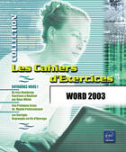 Couverture du livre « Word 2003 » de Pierre Rigollet aux éditions Eni