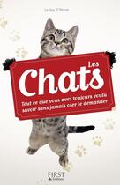 Couverture du livre « Les chats » de Lesley O'Mara aux éditions First