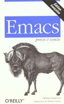 Couverture du livre « L'Editeur Emacs » de D Cameron aux éditions O Reilly France