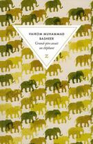 Couverture du livre « Grand-père avait un éléphant » de Vaikom Muhammad Basheer aux éditions Zulma