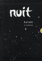 Couverture du livre « Nuit » de Alex Baladi aux éditions La Cafetiere