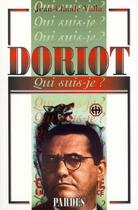 Couverture du livre « Doriot » de Jean-Claude Valla aux éditions Pardes