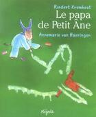 Couverture du livre « Papa de petit ane » de Van Haeringen aux éditions Mijade