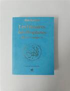 Couverture du livre « Les histoires des prophètes » de Ibn Kathir aux éditions Albouraq