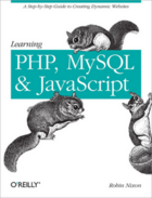 Couverture du livre « Learning PHP, MySQL, and JavaScript » de Robin Nixon aux éditions O'reilly Media