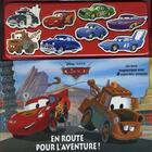 Couverture du livre « Cars ; en route pour l'aventure ! ; livre-magnets » de Disney aux éditions Disney Hachette