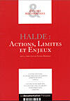 Couverture du livre « La HALDE : actions, limites et enjeux » de Daniel Borillo aux éditions Documentation Francaise