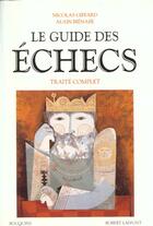 Couverture du livre « Guide des echecs » de Bienabe aux éditions Bouquins