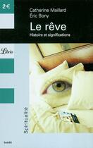 Couverture du livre « Reve (le) » de Eric Bony aux éditions J'ai Lu