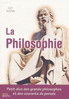 Couverture du livre « La philosophie » de Solenn-G aux éditions City