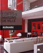 Couverture du livre « Lofts & maisons de ville » de Nathalie Soubiran et Karine Villame aux éditions Massin
