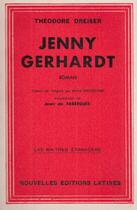 Couverture du livre « Jenny Gerhardt » de Theodore Dreisser aux éditions Nel