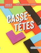 Couverture du livre « Mon année casse-têtes (édition 2023) » de  aux éditions Hugo Image