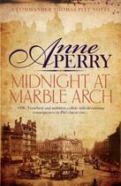 Couverture du livre « Midnight at marble arch » de Anne Perry aux éditions Headline