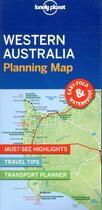 Couverture du livre « Western australia planning map 1ed -anglais- » de  aux éditions Lonely Planet France