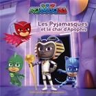 Couverture du livre « Les Pyjamasques et le char d'Apophis » de Romuald aux éditions Gallimard Jeunesse Giboulees