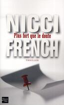 Couverture du livre « Plus fort que le doute » de Nicci French aux éditions Fleuve Editions