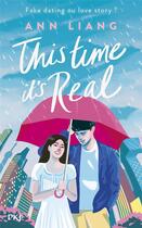 Couverture du livre « This time it's real » de Ann Liang aux éditions Pocket Jeunesse