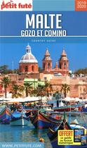 Couverture du livre « GUIDE PETIT FUTE ; COUNTRY GUIDE ; Malte, Gozo et Comino (édition 2019/2020) » de  aux éditions Le Petit Fute