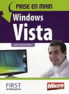 Couverture du livre « Prise en main Windows Vista » de Jean-Francois Sehan aux éditions First Interactive