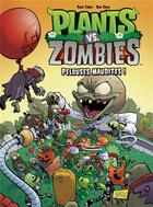 Couverture du livre « Plants vs zombies Tome 8 : pelouses maudites ! » de Paul Tobin et Ron Chan aux éditions Jungle