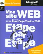 Couverture du livre « Mon Site Web Etape Par Etape ; 2e Edition » de Online Training Solution aux éditions Microsoft Press