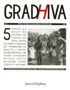 Couverture du livre « Revue Gradhiva n.5 » de Revue Gradhiva aux éditions Nouvelles Editions Place