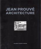 Couverture du livre « Jean prouve architecture - coffret 1 (5 vol) » de Patrick Seguin aux éditions Patrick Seguin