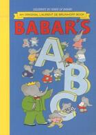 Couverture du livre « Babar's abc » de Laurent De Brunhoff aux éditions Abrams Us