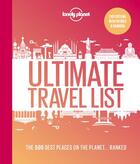 Couverture du livre « Ultimate travel list (2e édition) » de Collectif Lonely Planet aux éditions Lonely Planet France