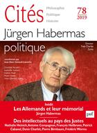 Couverture du livre « Cites n 78 (2019-2) - habermas politique » de  aux éditions Puf