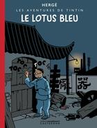 Couverture du livre « Les aventures de Tintin Tome 5 : Le Lotus bleu » de Herge aux éditions Casterman