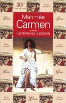 Couverture du livre « Carmen, suivi de : les ames du purgatoire » de Prosper Merimee aux éditions J'ai Lu