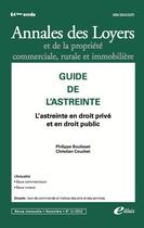 Couverture du livre « Guide de l'astreinte ; l'astreinte en droit privé et en droit public » de Philippe Boulisset et Christian Couchet aux éditions Edilaix