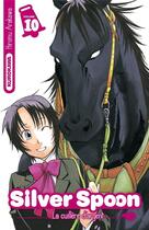 Couverture du livre « Silver spoon Tome 10 » de Hiromu Arakawa aux éditions Kurokawa