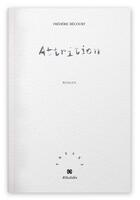 Couverture du livre « Attrition » de Frederic Becourt aux éditions Aethalides