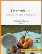 Couverture du livre « Le cendrier : dans la vie, tout s'explique ! » de Melodie Marine aux éditions Melodie D'o