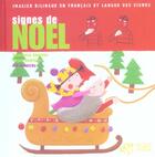 Couverture du livre « Signes de noel » de Gourdon/Rodriguez aux éditions Thierry Magnier