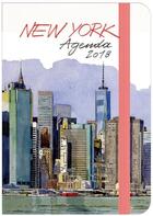 Couverture du livre « New york agenda 2018 (édition 2018) » de Fabrice Moireau aux éditions Pacifique