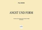 Couverture du livre « Angst und form (concerto pour saxophone) - conducteur » de Moss Piotr aux éditions Delatour