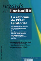 Couverture du livre « La réforme de l'état territorial » de La Documentation Fra aux éditions Documentation Francaise