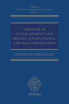 Couverture du livre « Freedom of Establishment and Private International Law for Corporation » de Paschalidis Paschalis aux éditions Oup Oxford