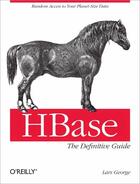 Couverture du livre « HBase ; the definitive guide » de Lars George aux éditions O Reilly