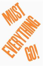 Couverture du livre « Everything must go » de Jason Fulford aux éditions Dap Artbook