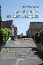 Couverture du livre « Un journal et des villages » de Bruno Boulais aux éditions Editions Maia