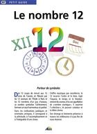 Couverture du livre « Le nombre 12 » de  aux éditions Aedis