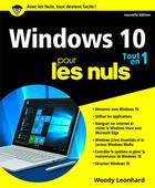 Couverture du livre « Windows 10 tout en 1 pour les nuls (édition 2016) » de Woody Leonhard aux éditions First Interactive