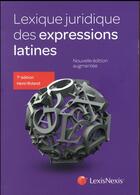 Couverture du livre « Lexique juridique des expressions latines (7e édition) » de Henri Roland aux éditions Lexisnexis