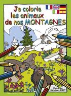 Couverture du livre « Je colorie les animaux de nos montagnes » de Marie-Laure Bonnet aux éditions Ouest France