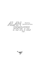 Couverture du livre « Alan Fertil : drawings, sketches and notes » de Bitsy Knox et Louise Grislain aux éditions Zerodeux
